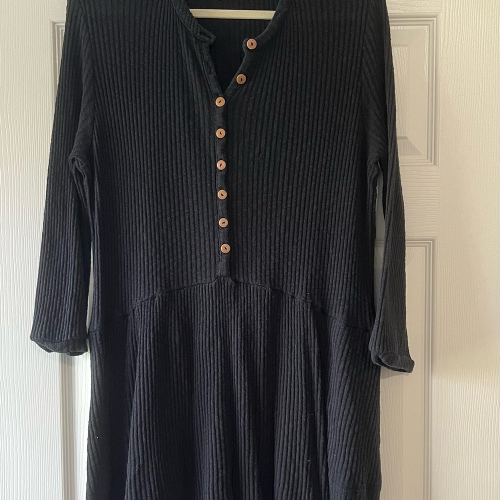 Free People Ribbed Dress